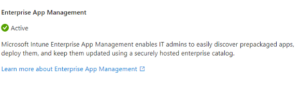 Enterpirse App Management